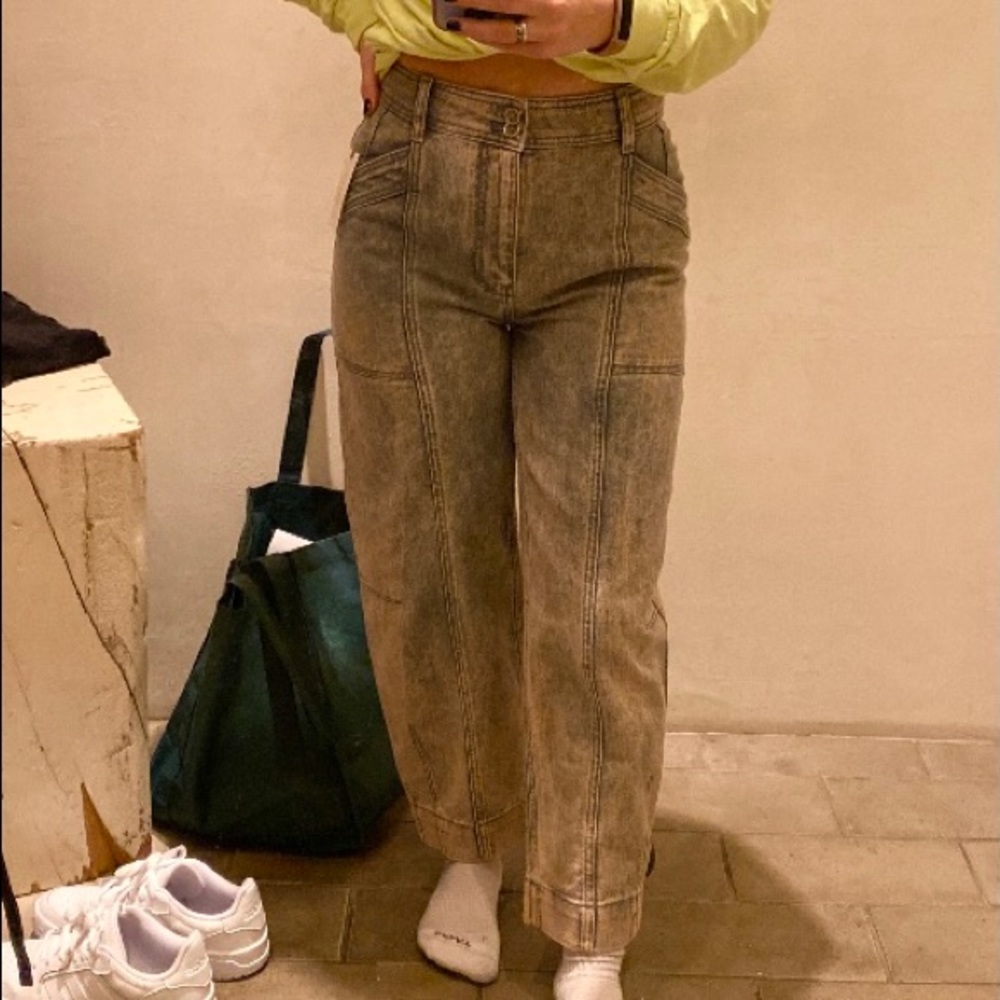 Anthro Pilcro Wide Leg Jeans NWOT